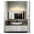 thumbnail image 3 of Headlight Light Luxury Minimalist Gold Line Bathroom Toilet Led Light Simple Modern Dresser Fill Light ,Easy to Use, 3 of 5