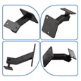 thumbnail image 4 of LEFU Supports de Main Courante Réglables pour Escaliers Intérieurs Support de Rampe d'Escalier Noir Design Pivotant Installation Facile Construction en Fer Lot de 3 Matériel d'Amélioration de la Maison, 4 of 10