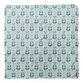 thumbnail image 4 of Bimba Foulard en Soie Pure Imprimé à Pois Verts et Raton Laveur pour Cheveux, Cou, Tête, Bandanas pour Femmes 40 x 80 Pouces, 4 of 6