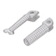 thumbnail image 4 of Reposapiés para motocicleta, clavijas aptas para Yamaha R1 R6 MT09 MT07 R3 R15 R25 FZ1 FZ6 YZF600 YZF1000 Jadeshay A, 4 of 8