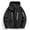 Dark Gray, variant on Sentmoon Winter Coats Plus Size Hooded Neck Long Sleeve Running Jackets for Women Zipper Solid Color Windproof Waterproof Women Clothes Fall and Winter Fashion for Running and Hiking