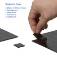 thumbnail image 6 of Adhesive Magnets Magnetic Tape Squares, 1 Tape Sheet of 90 Refrigerator Magnets(20x20x2mm) with 20pcs 3M Double Sided Tape. YE644.699, 6 of 6