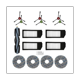 thumbnail image 1 of Adecuado para Accesorios de Barredora Cobos X1Omni Turbo, Filtro de Barrido Lateral, Cepillo de Rodillo, Almohadilla de Fregona, Piezas de Repuesto, 1 of 5