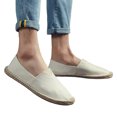 thumbnail image 4 of Men's Breathable Solid Color Korean Version Trendy Casual Comfortable Lightweight Linen Sole Sneakers Men'S Black Shoes, 4 of 8