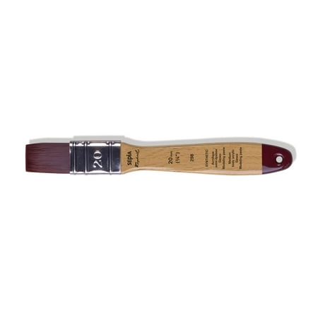 UPC: 3046450095545 | Raphael Sepia Flat Acrylic Brush Size 20 (3/4 )