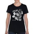 thumbnail image 2 of Officially Licensed Tootsie Roll Retro Advertisement Women's T-shirt, 2 of 3