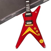 Axe Heaven Classic Dean Vintage Red ML Mini Guitar Officially Licensed, DG-248