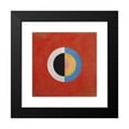 thumbnail image 2 of Hilma af Klint 20x20 Black Modern Framed Museum Art Print Titled - Group IX, Suw, No. 17. the Swan, No. 17 (1914-1915), 2 of 5