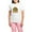 With Pink Camo Pant, variant on - Native Skull Headdress Pajamas - Women's Short Sleeve Print T-Shirt and Pants Light Cotton Pajama Set