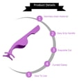 thumbnail image 2 of 1pcs False Eyelashes Clip EyeLash Tweezers Applicator Eye Lash Aid Forcep Tool, 2 of 5