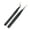 Black, variant on Jiaroswwei 2Pcs Straight Curved Tweezers for Nail Art Eyelash Extension Nipper Picking Tool