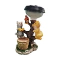 thumbnail image 2 of Luz Solar, Adorno De Mesa, Adorno De Iluminación, Escultura De Animal, Exquisita Figura Artesanal De Resina Para Interior Y Exterior N.° 3 Yuarrent  HA043066-01, 2 of 6