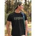 thumbnail image 2 of Explore Kayak T-Shirt Men -Smartprints Designs, Male 3X-Large, 2 of 4