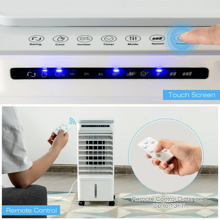 Costway 3-in-1 Portable Evaporative Air Cooler, AC for Costway 3-in-1 Portable Evaporative Air Cooler, AC for