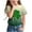 Army Green, variant on Children St Patricks Day Print Short Sleeve Tee Round Neck Casual Summer Wear Holiday Party Kids Shirt Festive Top(Green,11 Years)