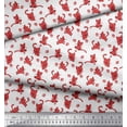 thumbnail image 3 of Soimoi Rayon Crepe Fabric Wool & Cat Animal Printed Craft Fabric by the Yard 46 Inch Wide, 3 of 3