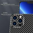 thumbnail image 4 of Personality Handsome Light Thin Carbon Fiber Pattern PC Phone case for iPhone 14 13 12 11 X XS XR Pro Max Plus Unique Comfortable Cool Shockproof Back Cover(Red Black,12 Pro max), 4 of 8