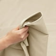 thumbnail image 5 of SHCKE Home Fitted Bottom Sheet Soft Wrinkle Resistant Deep Pocket Full Fitted Sheet 18"-21", Elastic Deep Pocket Sheet, Twin/ Full/ Queen/ King/ California King/ Twin xl, 5 of 7
