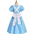 thumbnail image 6 of Classic Alice Blue Maid Apron Lolita Fancy Dress for Women, 6 of 7