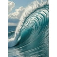 thumbnail image 4 of Stunning Ocean Wave Background Backdrop Banner Party Decorations for Beach Themed Parties Photo Shoots Coastal Events Summer Gatherings, 4 of 8