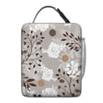 thumbnail image 6 of Flower Insulated Lunch Box Teen Reusable Lunch Tote Bag with Water Bottle Holder Portable Lunch Bag Picnic Hiking, 6 of 6