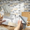 thumbnail image 3 of CAROOTU 3D Tile Backsplash Stickers Waterproof Self-Adhesive Peel Creative Home Beautification Designed for, 3 of 7
