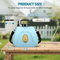thumbnail image 2 of Sprayer, 2 Gallon Electric Sprayer  Operated with 4 Mist Nozzles, 2 Speeds,  , 41" Telescopic Wand, Rechargeable Handle, Weed Sprayer for Lawn Garden Yard, 2 of 6