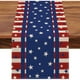 thumbnail image 4 of Independence Day Linen Table Runner Suitable For Holiday Decoration Kitchen Table Cloth Living Room Fireplace Cabinet Table Cloth, 4 of 6