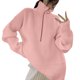 thumbnail image 1 of Gibobby Suéter casual mujer, Suéter Ligero Invierno Blusa Manga Larga Multilooks(Rosa,Talla única), 1 of 5