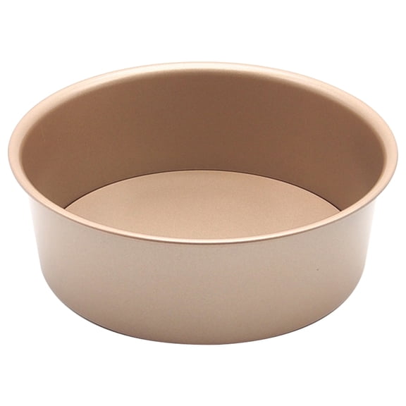 BRIGHTFUFU Heavy Duty Deep Round Cake Pan with Removable Loose Bottom, Non-Stick Bakeware for Baking Cakes and Desserts