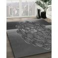 thumbnail image 3 of Ahgly Company Machine Washable Indoor Square Transitional Gray Area Rugs, 7' Square, 3 of 7
