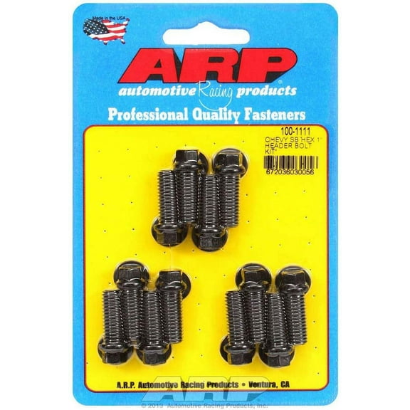 ARP INC. 100-1111 SB CHEVY HEX HEADER BOLT KIT