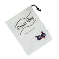 thumbnail image 3 of Bolsa para verduras, bolsa para almacenar alimentos, bolsa portátil reutilizable con cordón. Cebolla, 3 of 9