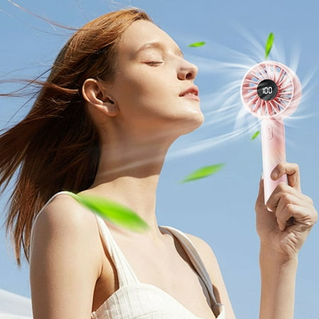 

Handheld Small Fan USB Charging Summer Outdoor Portable Portable Portable Rope Hanging High-speed Strong Wind 100 Speed Mini Fan Promotional Sale Clearance Sale