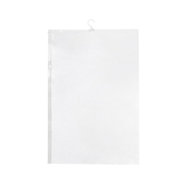 Bolsa de vacío para colgar trajes, transparente, a prueba de polvo, ahorra espacio, para hombres 70cmx105cm