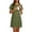 *Army Green, variant on VBVC Women's Maternity Nursing Short Sleeve Nightgown , Ladies' Crew Neck Breastfeeding Labor Delivery Gown , Soft Sleepwear Loungewear Dress For Women,Army Green,S-2XL