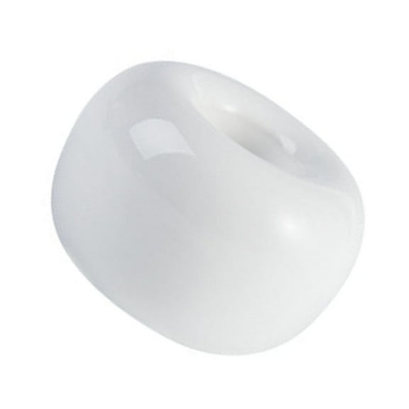 Homoyoyo White Ceramic Toothbrush Holder Stand Space Saving Bathroom Organizer for Toothbrushes and Toothpaste