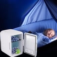 thumbnail image 4 of Petit Réfrigérateur, Modes de Chauffage 28dB Bruit Mini Frigo Portable 4L pour Dortoir pour Bureau, 4 of 7