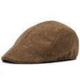 thumbnail image 1 of Boina de malla para hombre y mujer, gorra vintage de verano, transpirable, para exteriores, gorra para el sol, gorra para hombre mayor, 1 of 6
