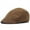 Coffee, variant on Grid Baya Retro Men's Retro Muck Hat Summer Breathable Outdoor Sun Hat A Forward Hat Elderly Hat