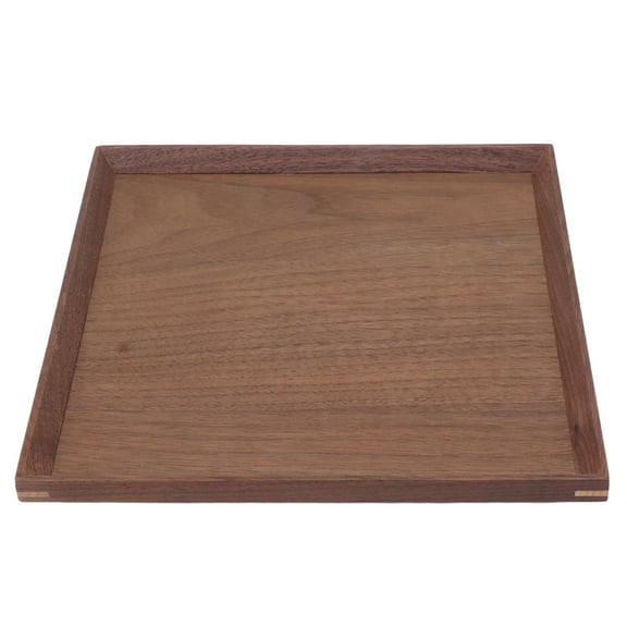 Tebru Composite Wood Rectangular Serving Tray, 25 x 25, for Living Rooms