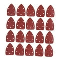 thumbnail image 4 of WRISTBIQUE Sandpaper Sheet Triangle Sand Paper Dark Red Flocking 25, 4 of 8