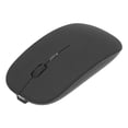 thumbnail image 4 of Ratón inalámbrico recargable de 2,4 GHz, ergonómico, ligero, 1600 DPI, sin ruido, con sensor óptico inteligente, color negro, 4 of 13