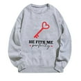 thumbnail image 4 of guisaled Funny Couples Valentines Sweatshirts for Women Men Funny Graphic Couple Matching Outfits Valentines Day s Valentines Day s, 4 of 5