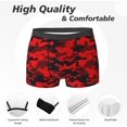 thumbnail image 2 of SEVEBJ Camo pattern Man Boxer Briefs Knickers Elastic Underpants Breathable Trunks, 2 of 6