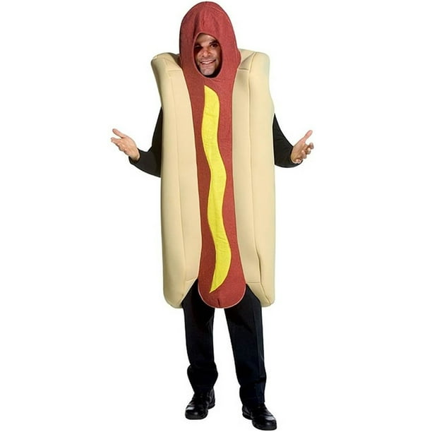 Hot Dog Men's Adult Halloween Costume, One Size, (4046) Hot Dog Men's Adult Halloween Costume, One Size, (4046)