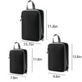 thumbnail image 3 of Zmeidao Compression Packing Cubes For Travel, Travel Bags Luggage Organizers Travel Compression Cubes For Suitcases Double Capacity Design For Travel, 3 of 7