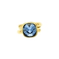 thumbnail image 1 of Anillo para Mujer con Cristal Fino Swarovski en forma de Cuadrado–  Bañado en Oro 14k– Anillo Elegante y Brillante-Aretes de Mujer de Moda, Joyería para Mujer de Moda– Regalo especiall Ortiz Espinosa Temporada, 1 of 2