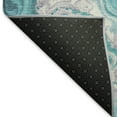 thumbnail image 5 of Addison Rugs Mayfield Premium Machine Washable Transitional Abstract Teal Rectangle Rug, 10' x 14', 5 of 7