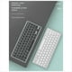 thumbnail image 3 of Kit de Teclado y Ratón Inalámbricos, Teclas Combinadas Bluetooth Recargables de 2,4G para Teclado IOS/Android/, Color Gris, 3 of 10